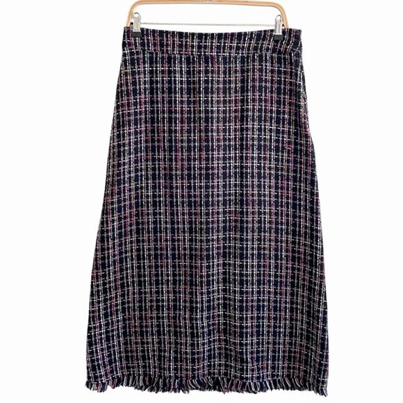 Chicos Vintage Tweed Skirt size 1.5 - Picture 1 of 9